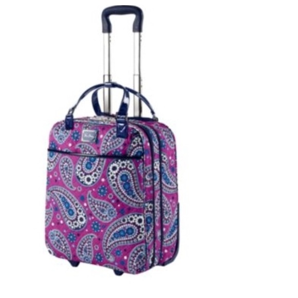 vera bradley rolling tote